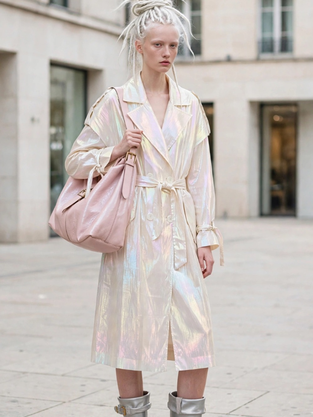 Zara oversized fairy princess raincoat